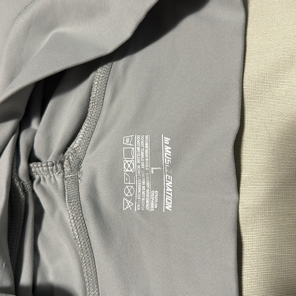 Large MuscleNation full length crossover band with scrunch bum - Picture 3 of 4